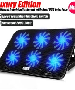 Best Laptop Cooling Pad with 6 Fans