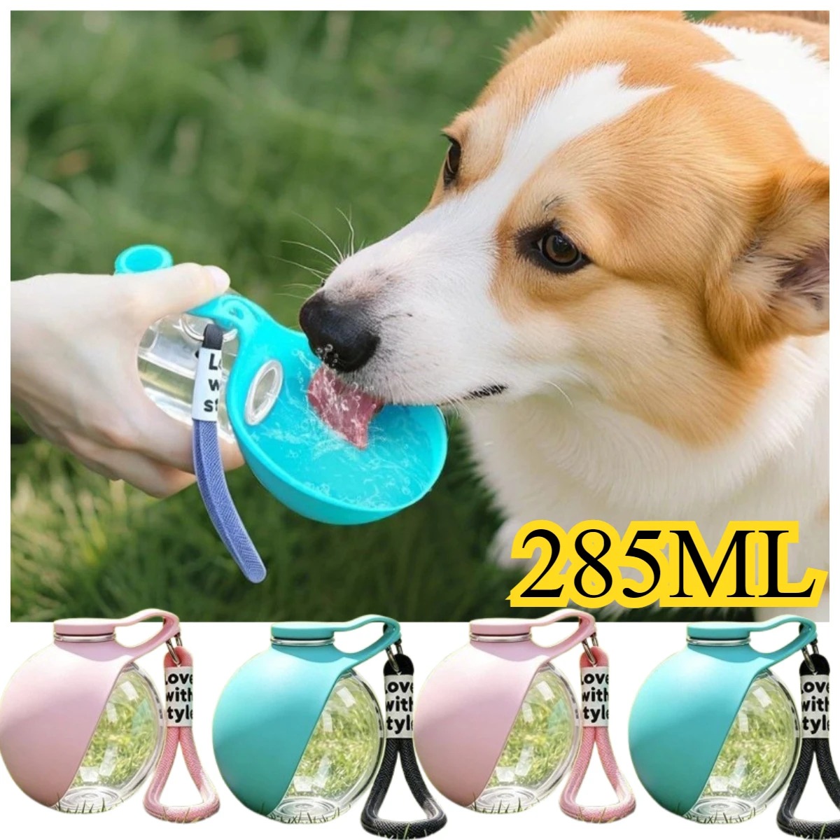 Portable Dog Water Bottle Portable Dog Water Bottle